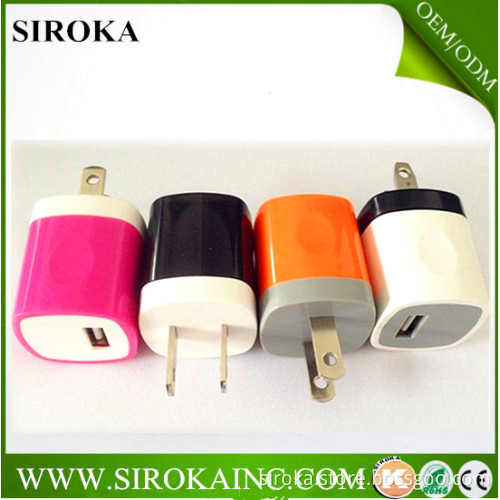 2016 hot selling newest designed wholesale mini usb wall charger with FCC